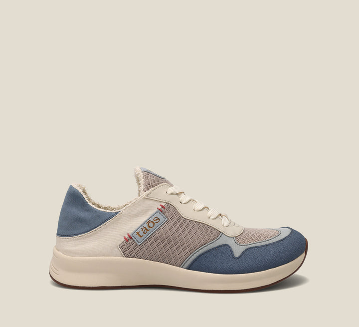 Side image of Direction Light Blue Multi Sneakers