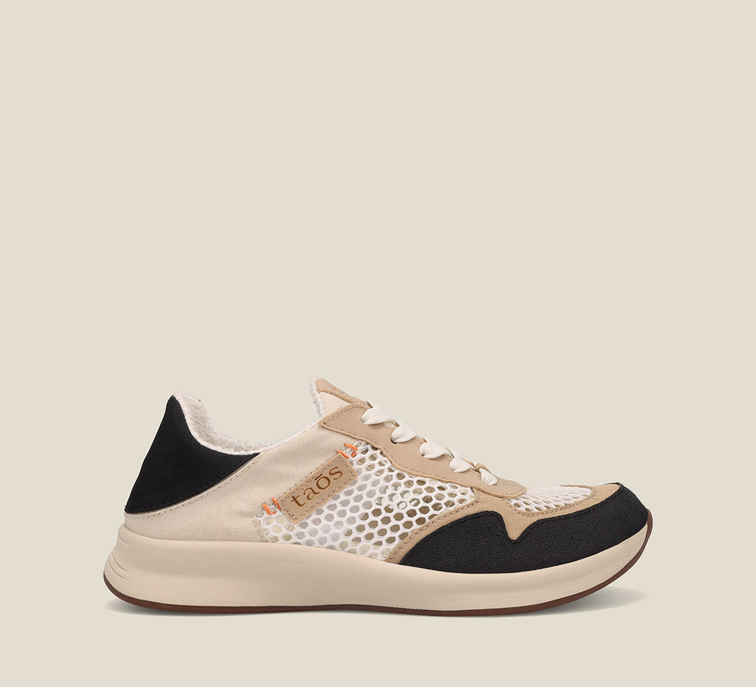 Side image of Direction Black Taupe Multi Sneakers