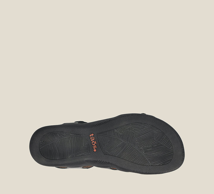 Outsole image of Taos Footwear Serene Black Size 7