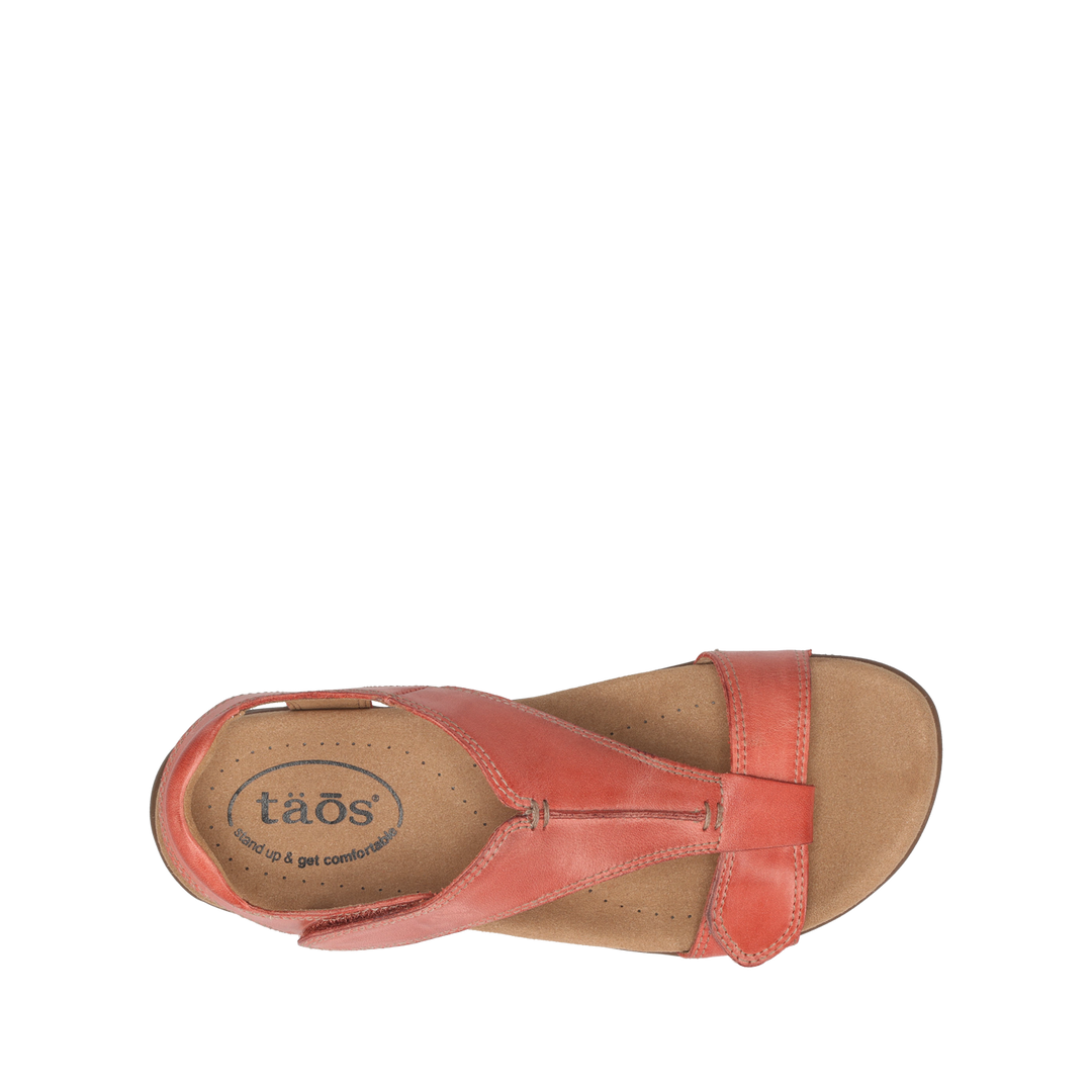Top down image of Taos Footwear The Show Bruschetta Size 6