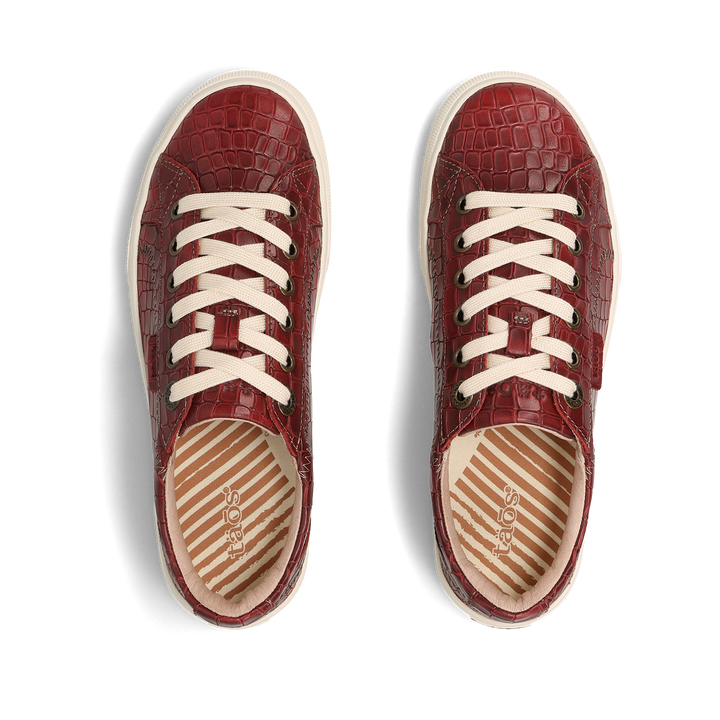 Top down Image of Plim Soul Lux Red Croco 9