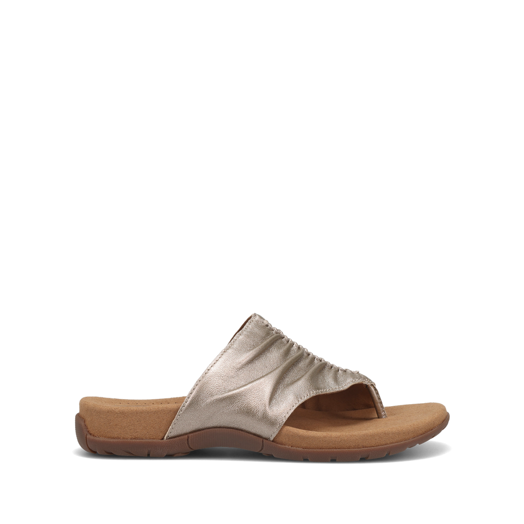 Side angle image of Taos Footwear Gift 2 Champagne Size 11