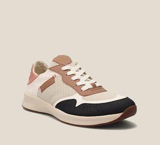 Load image into Gallery viewer, Hero image of Direction Beige/Rosette Multi Sneakers
