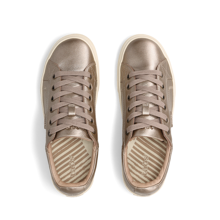 Top down Image of Plim Soul Lux Champagne Size 8.5