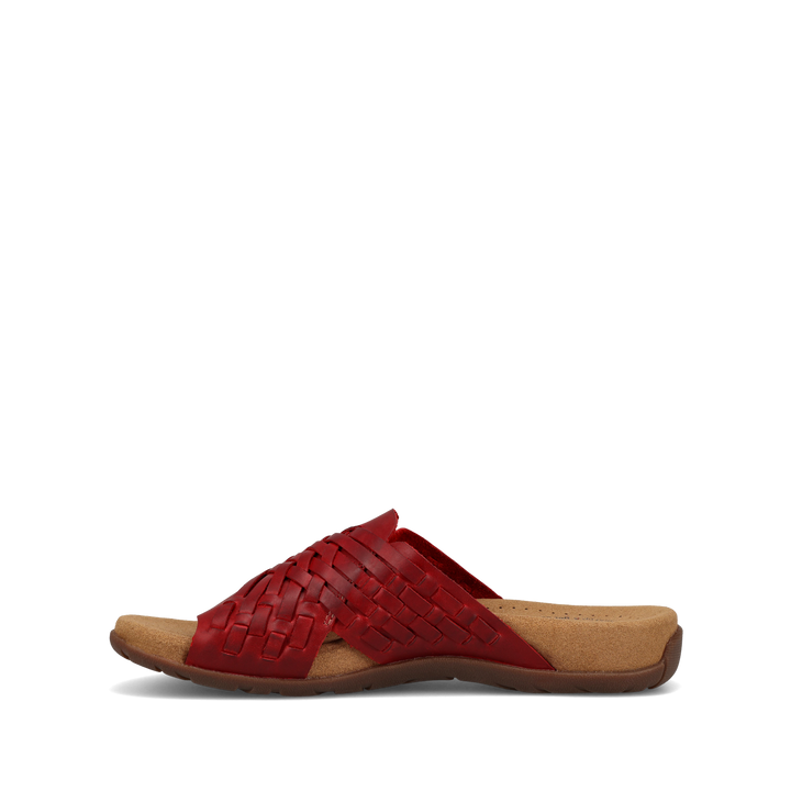 Side angle image of Taos Footwear Guru Red Size 6