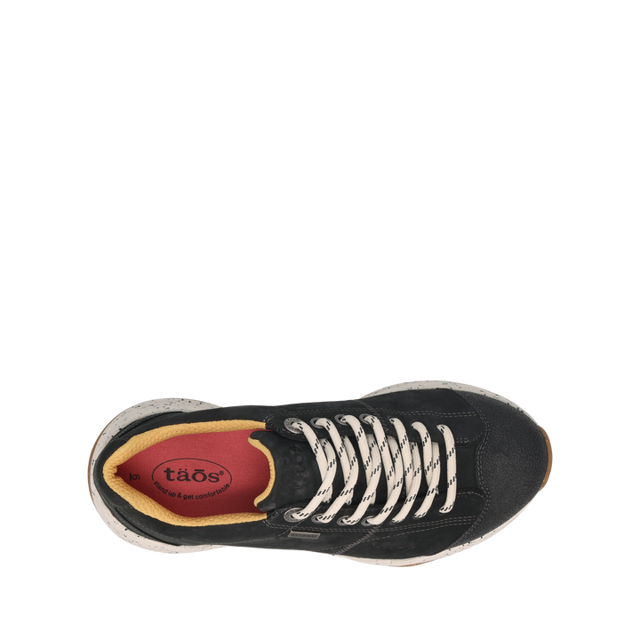 Top down Image of Shasta Black Nubuck Waterproof Size 9