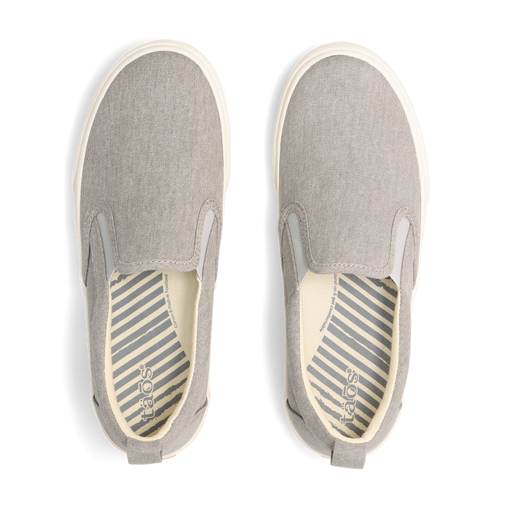 Top down Image of Rubber Soul Grey Wash Canvas Size 6