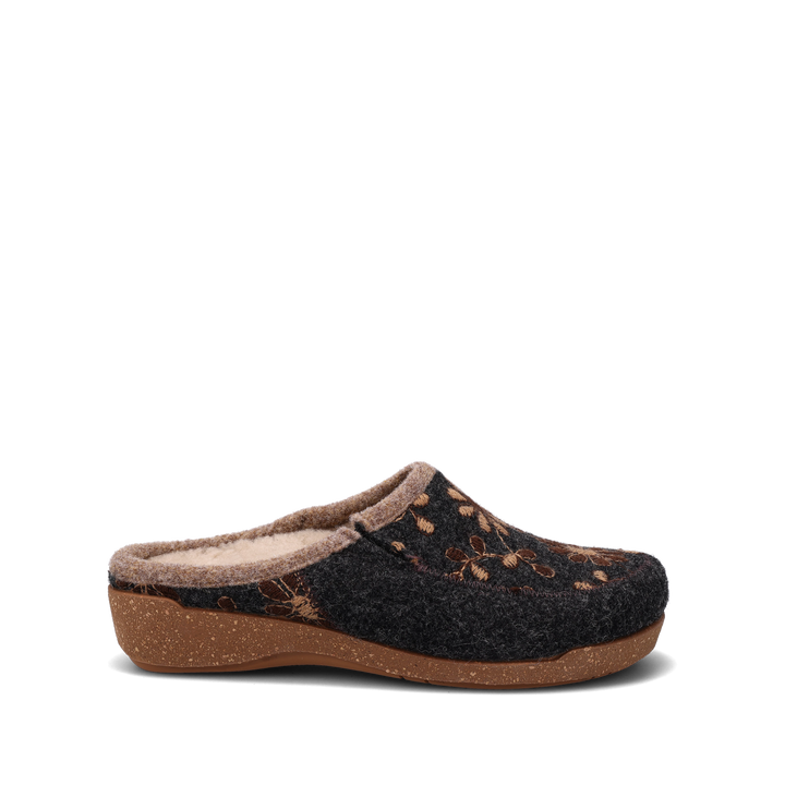 Side angle image of Taos Footwear Woolderness 2 Charcoal Size 36