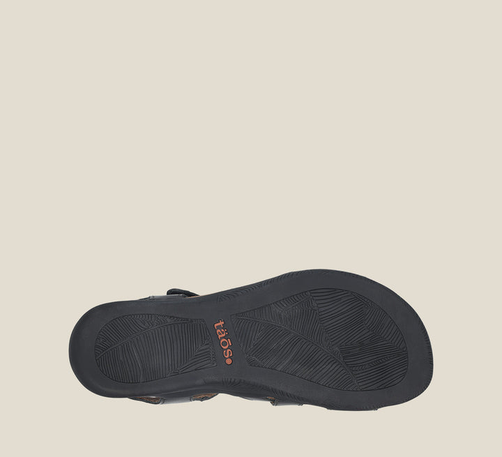 Outsole image of Taos Footwear Big Time Black Size 7 W