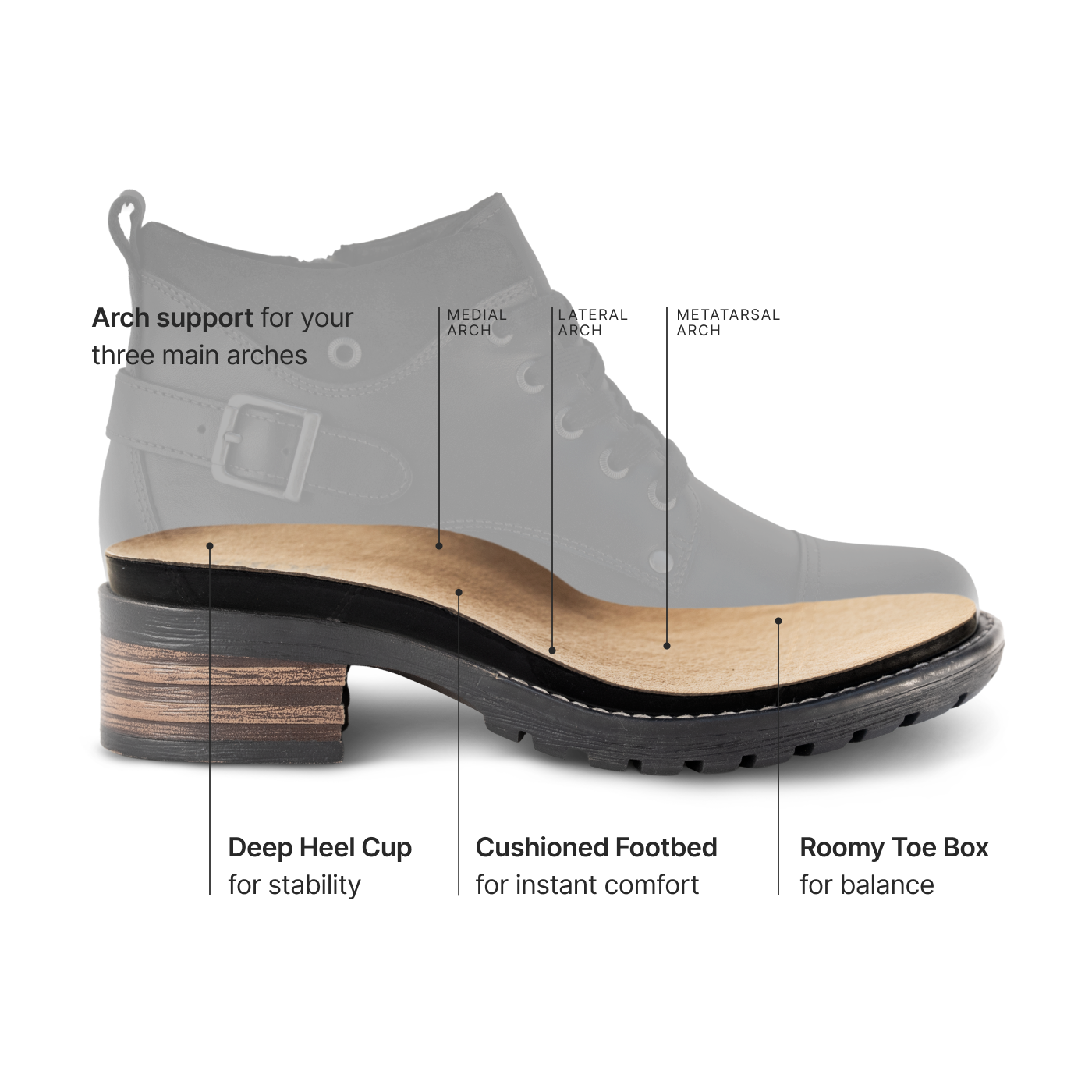 Taos Women's Mini Crave Black Leather main image 0