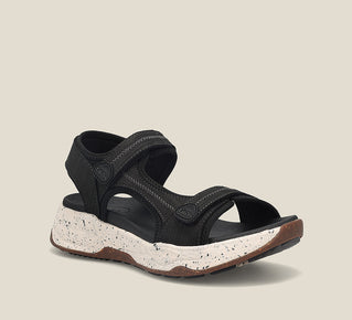Load image into Gallery viewer, Hero image of Taos Footwear Super Side Black Emboss Size 9

