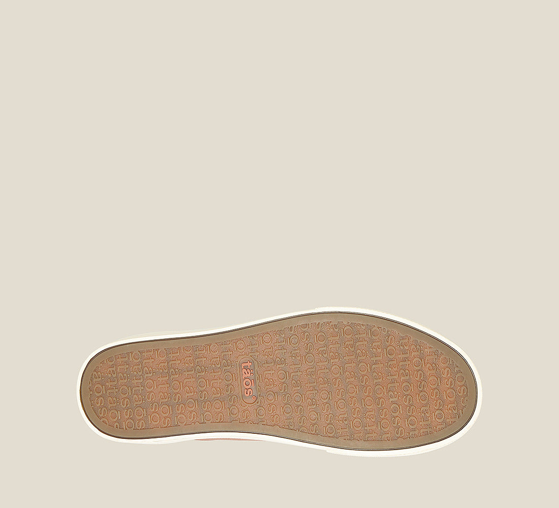 Outsole image of Taos Footwear Plim Soul Lux Spice Size 10.5