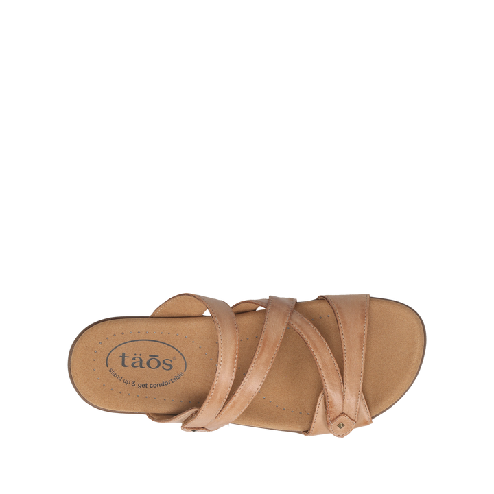 Top image of Taos Footwear Double U Tan Size 9