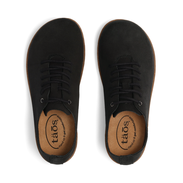 Top down Image of Foremost Black Suede 37
