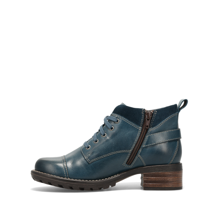 Instep Image of Mini Crave Petrol Blue Leather 40