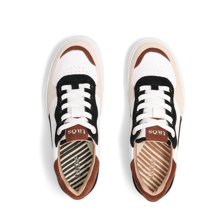 Top down Image of Pop Soul Black/Brown Multi 6