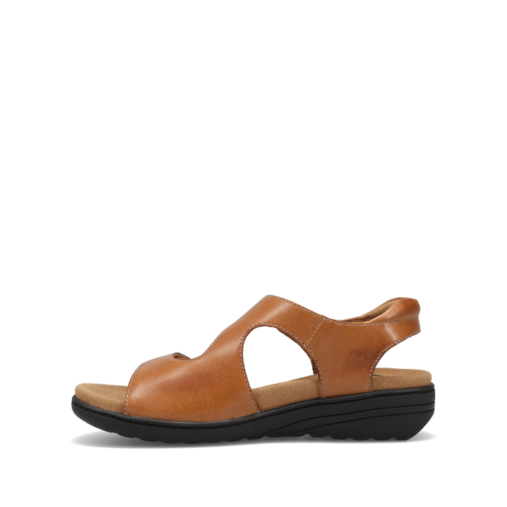 Side angle image of Taos Footwear Serene Caramel Size 11