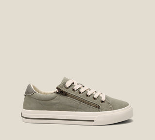 Load image into Gallery viewer, Outside image of Z Soul Sage/Olive Distressed Shoes 6.5
