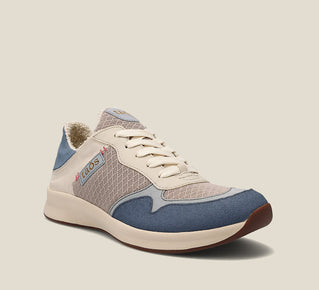 Load image into Gallery viewer, Hero image of Direction Light Blue Multi Sneakers
