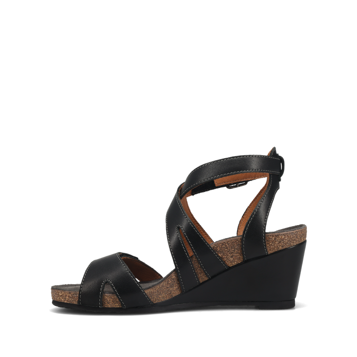 Side angle image of Taos Footwear Xcellent 2 Black Size 39