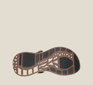 Load image into Gallery viewer, Outsole image of Taos Footwear Super Side Natural Emboss Size 10
