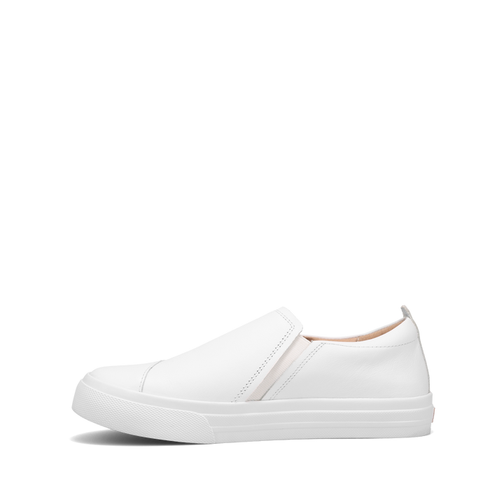 Instep Image of Twin Gore Lux White Size 6