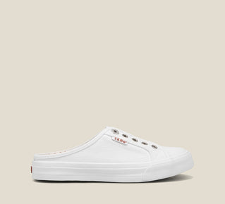 Load image into Gallery viewer, Outside image of EZ Soul White Canvas Shoes 6
