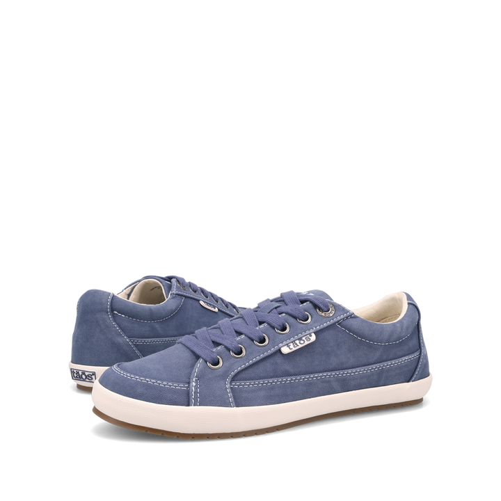 Pair Image of Moc Star 2 Indigo Distressed 6