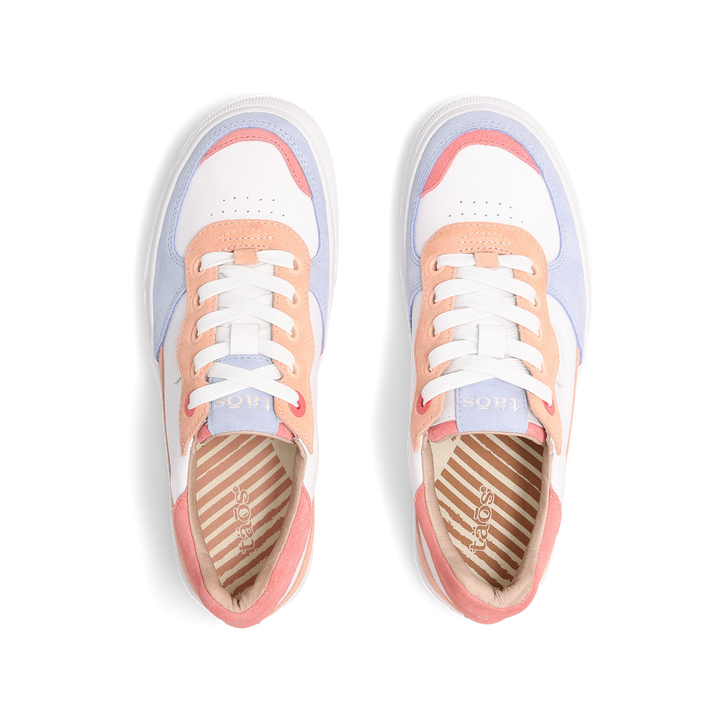 Top down Image of Pop Soul Peach/Coral Multi 6.5