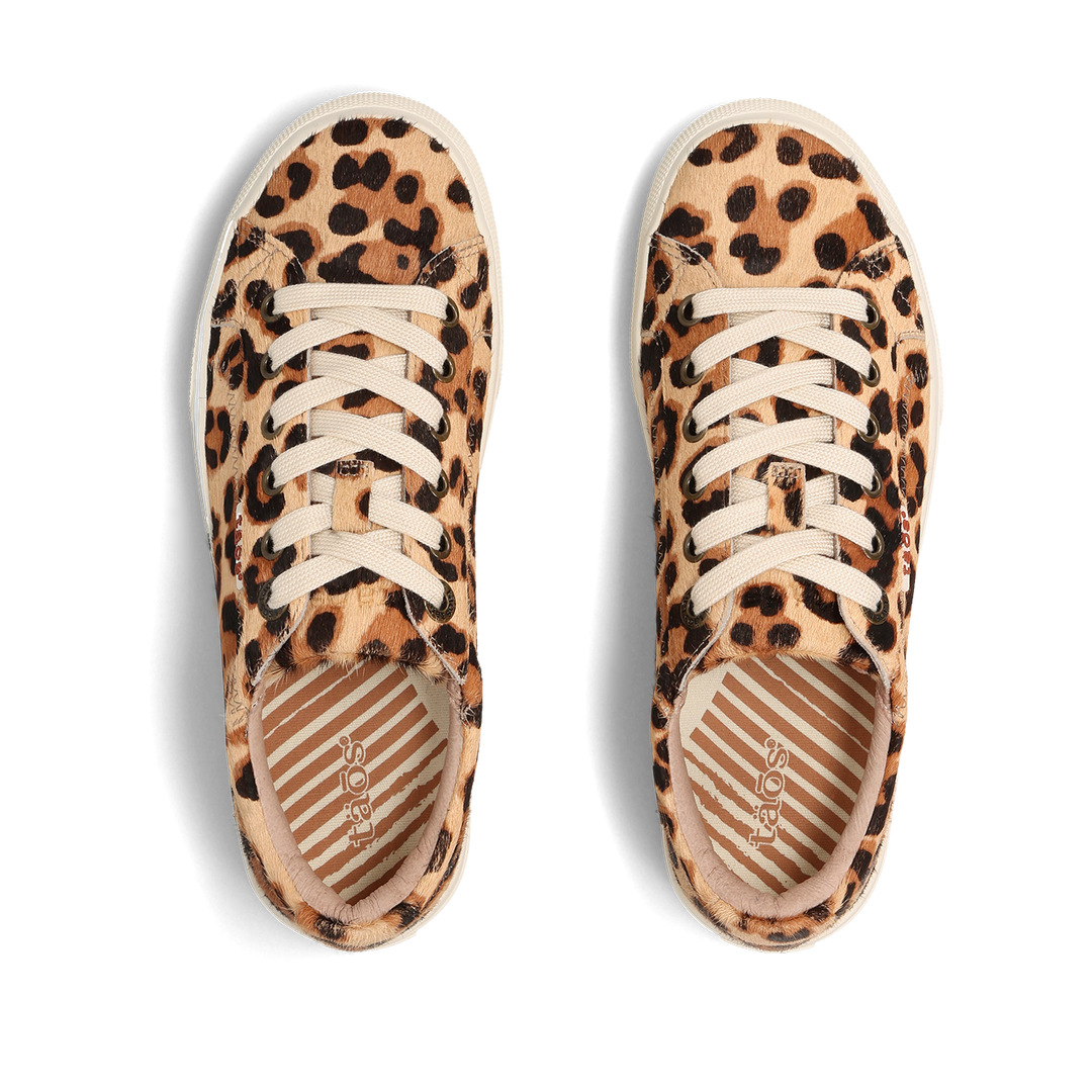 Top down Image of Plim Soul Lux Leopard Pony Hair 6