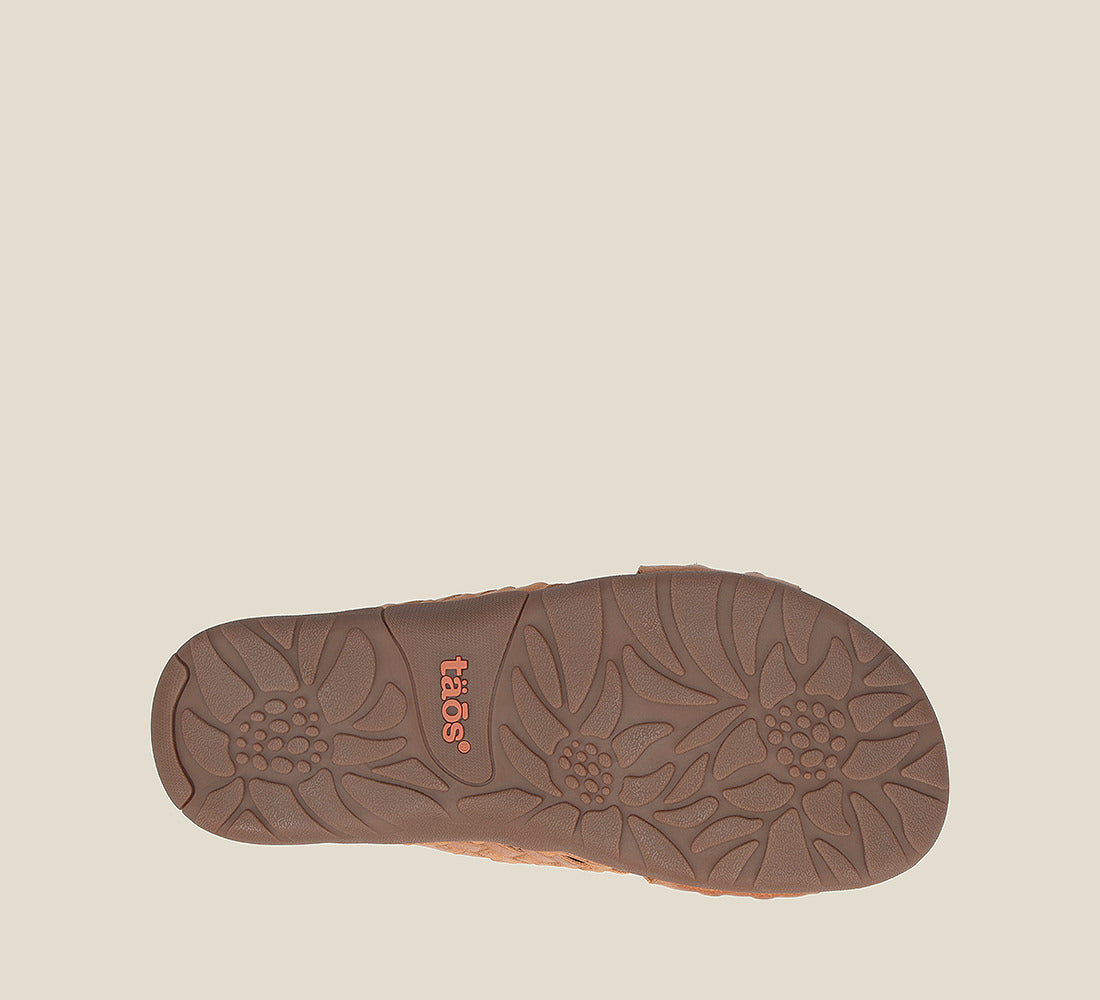 Outsole image of Taos Footwear Guru Honey Size 6