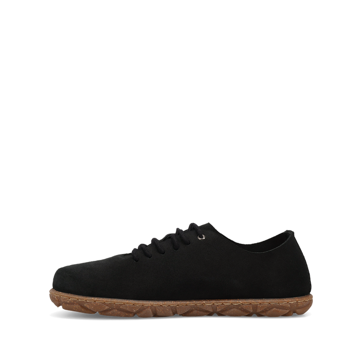 Instep Image of Foremost Black Suede 37