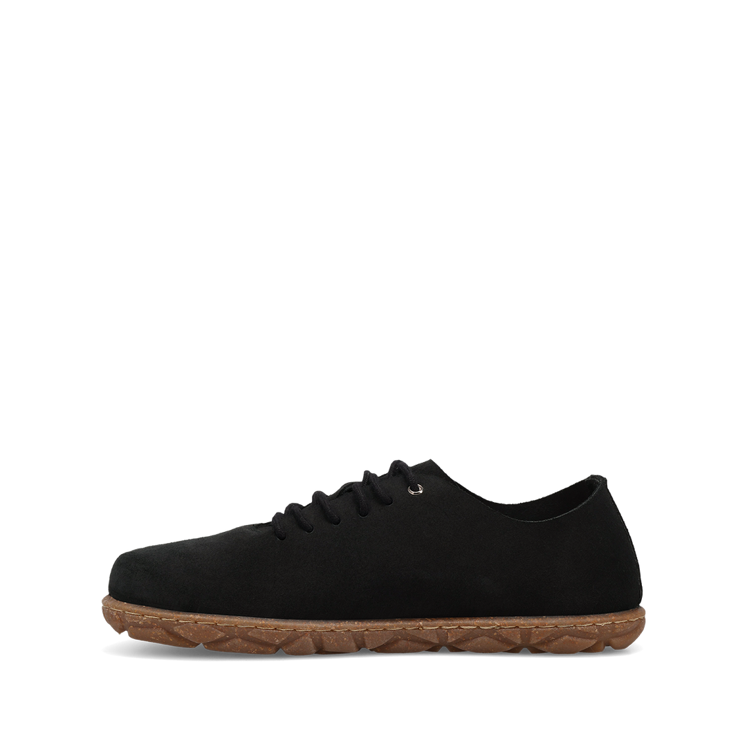 Instep Image of Foremost Black Suede 37