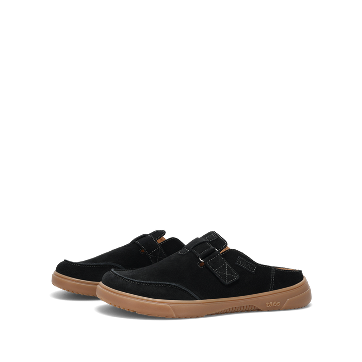 Pair shot image of Trivia Black Suede Size 6