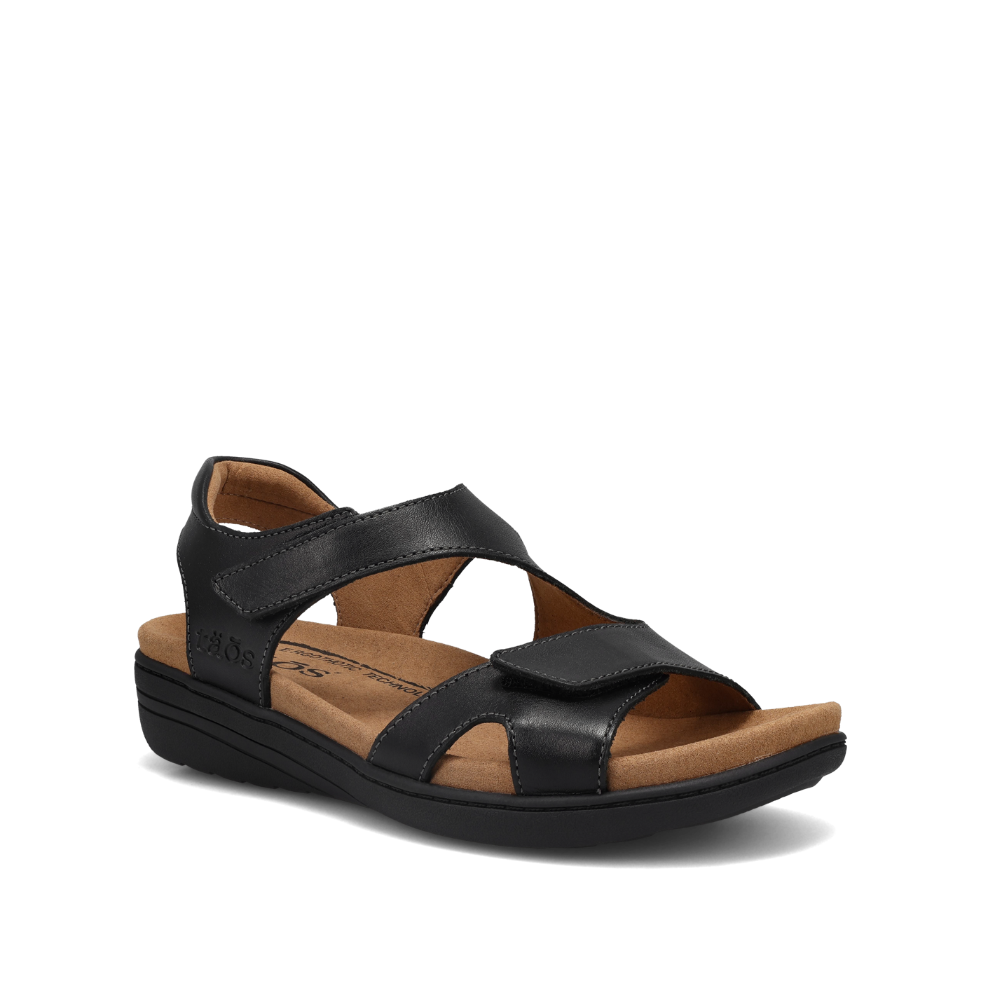 Taos Footwear Women's Wonderful Black Sandal 6 (M) US