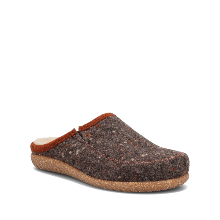 Hero image of Taos Footwear Wooltastic Chocolate Speckled Wool Size 38