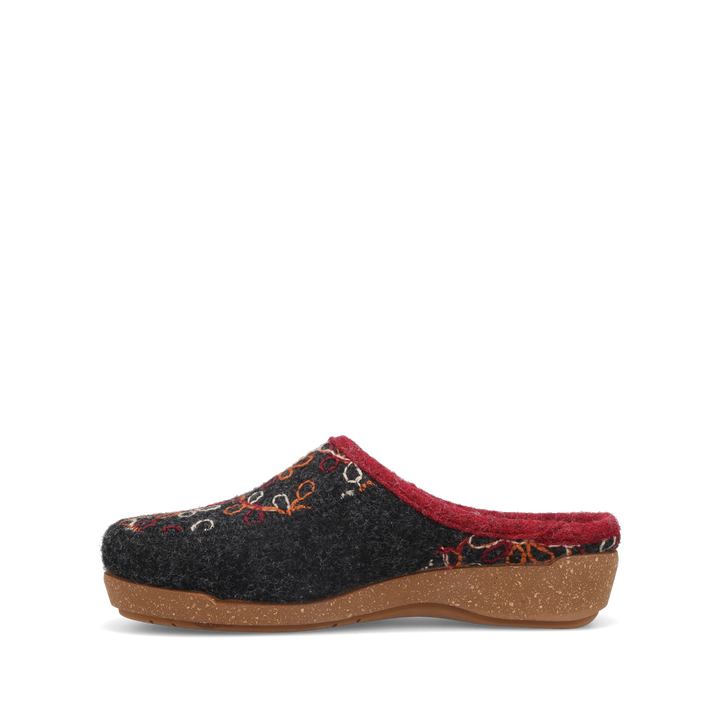 Instep Image of Woolflower Charcoal Size 37