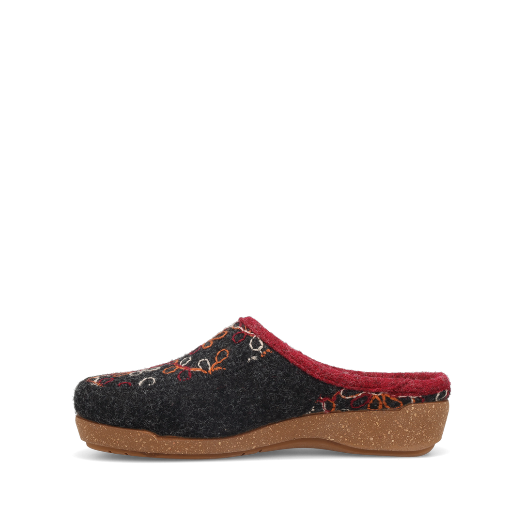 Instep Image of Woolflower Charcoal Size 37