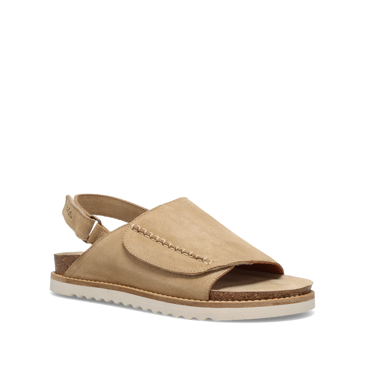 Hero image of Abstract Warm Sand Suede 42
