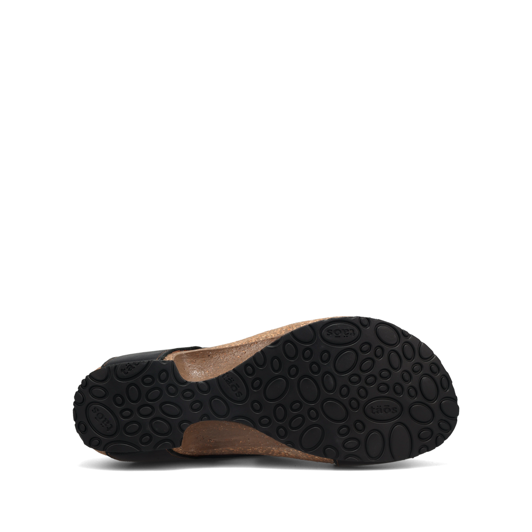 Outsole image of Taos Footwear Loop Black Size 36