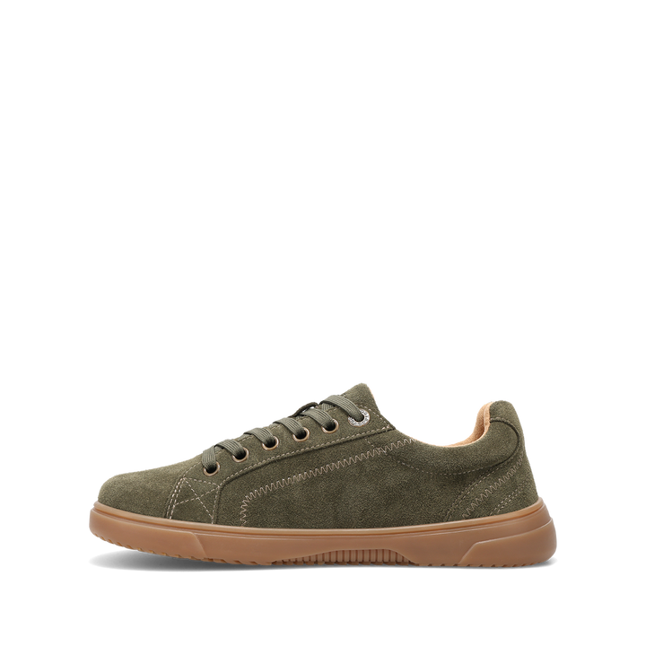 Instep image of Champ Moss Green Suede Size 6