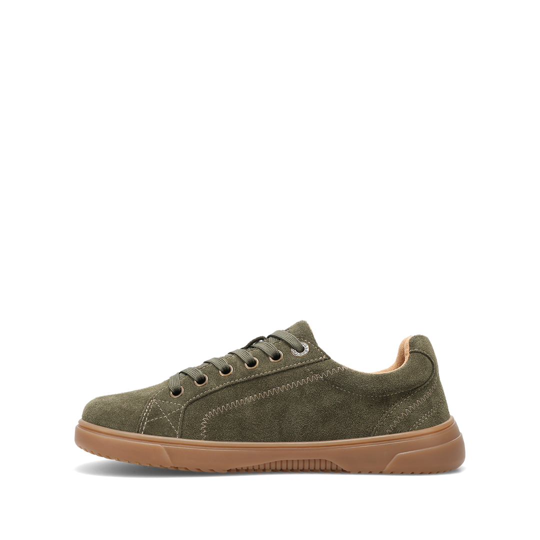 Instep image of Champ Moss Green Suede Size 6