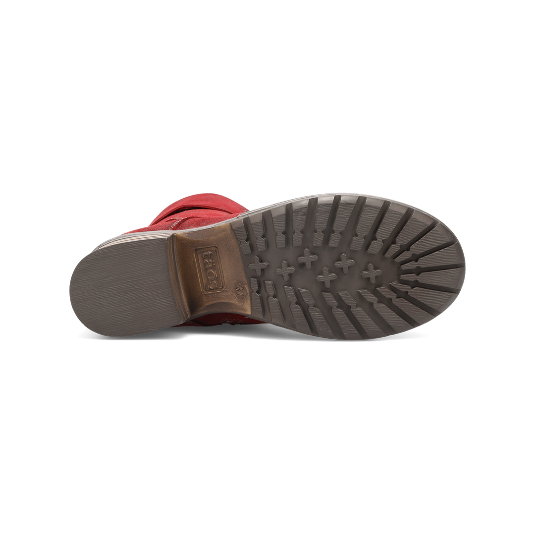 Outsole Image of Tall Crave Red Rugged 36