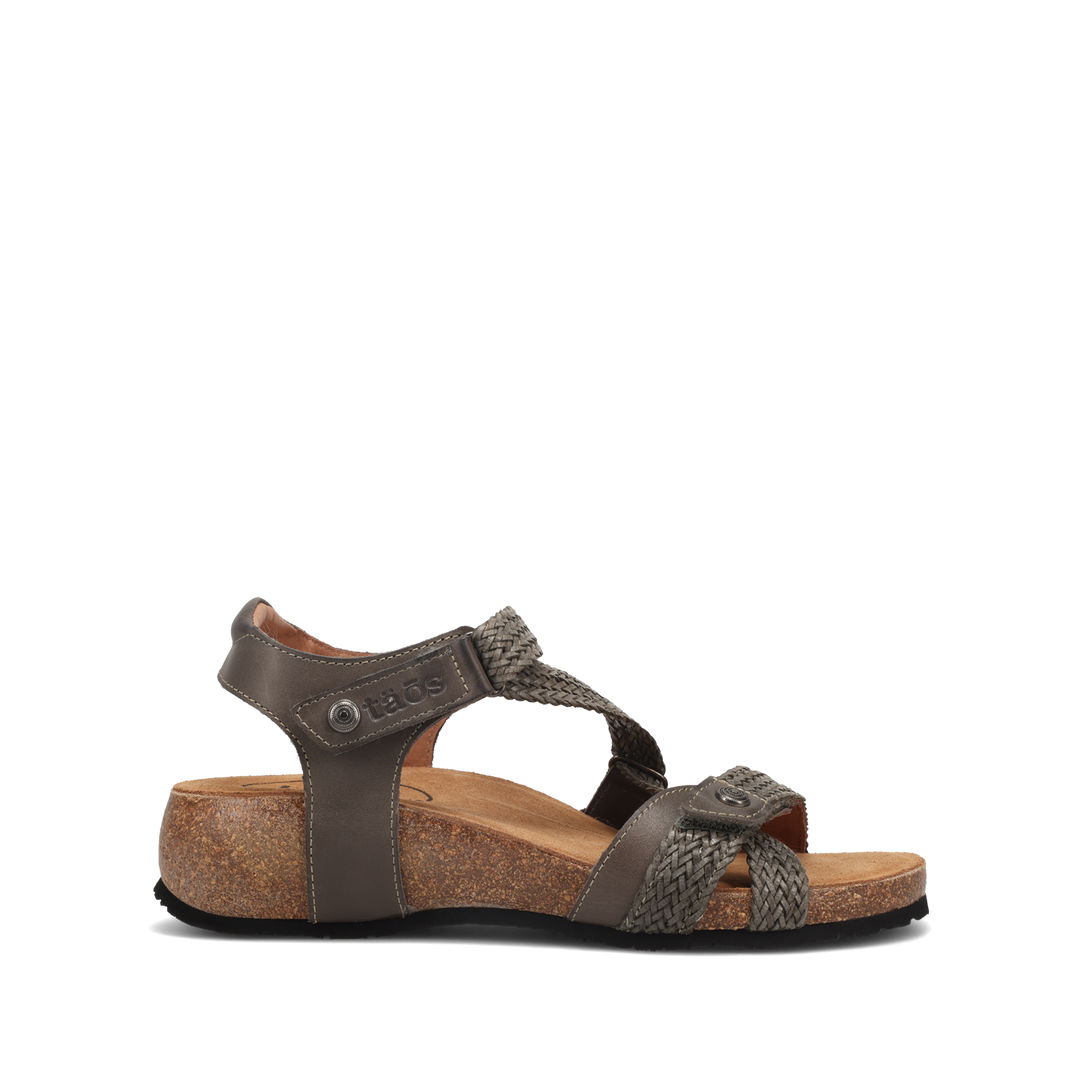 Side angle image of Taos Footwear Trulie Dark Grey Size 36