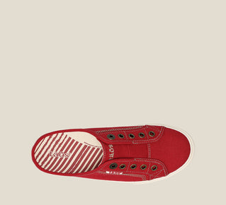 Load image into Gallery viewer, Top image of EZ Soul Red Shoes 6
