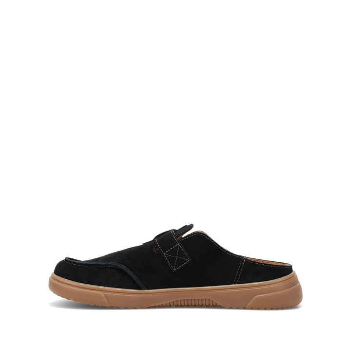 Instep image of Trivia Black Suede Size 6