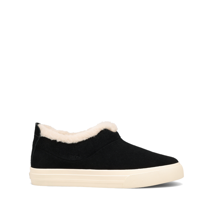 Outside Image of Mini Chic Black Suede 11