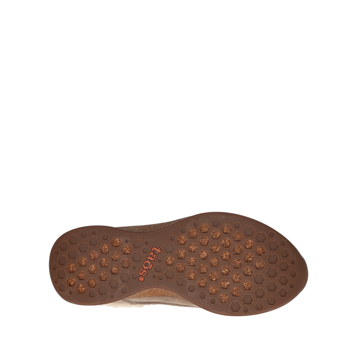 Outsole image of Taos Footwear Future Dark Taupe Suede Size 6