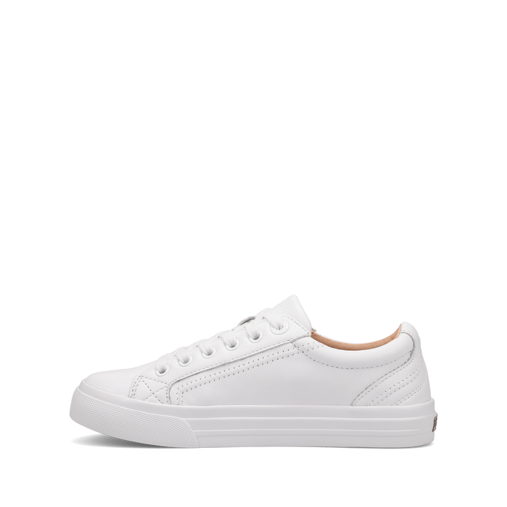 Instep Image of Plim Soul Lux White Leather Size 6