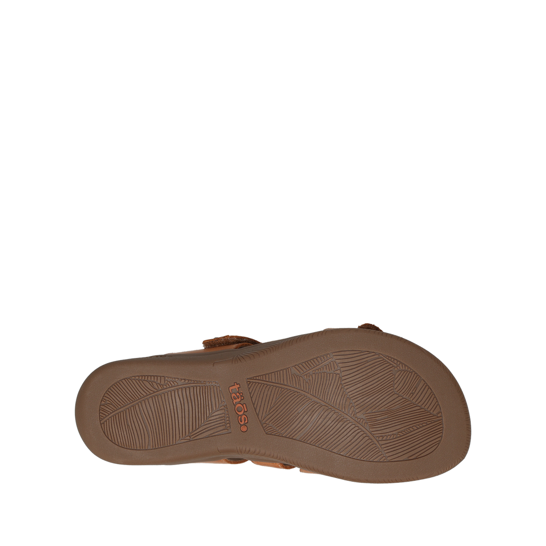 Outsole image of Taos Footwear Double U Caramel Size 6